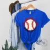 Hustle & Heart NC Mascot Pride The Only B.S. I Need Is Baseball Graphic Tee