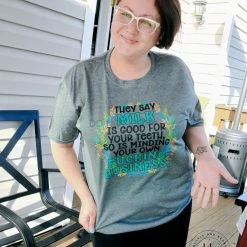 Hustle & Heart NC They Say Milk Is Good For Your Teeth