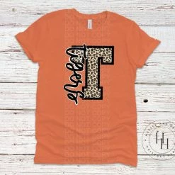 Hustle & Heart NC Transfers Tigers Full Color Leopard Screenprint Transfer