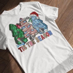 Hustle & Heart NC Tis The Season Gym/Fitness Christmas Tree Cakes - SUBLIMATION TRANSFER