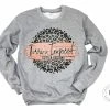 Hustle & Heart NC Torri's Inspired Cuts & Designs Peach/Black With White Outline