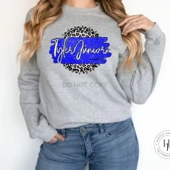 Hustle & Heart NC TylerJuniors W Grey Leopard