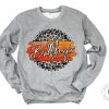 Hustle & Heart NC Valliant Bulldogs Orange/White With Black Outline