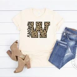 Hustle & Heart NC Transfers W Wolves Leopard - SUBLIMATION TRANSFER