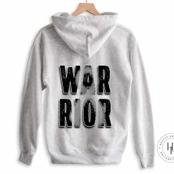 Hustle & Heart NC Mascot Pride Warrior Awareness Hoodie