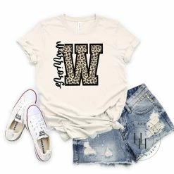 Hustle & Heart NC Warriors Leopard Team Mascot Screenprint Transfer Transfers