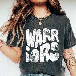 Hustle & Heart NC Warriors Retro Screenprint Transfer