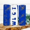 Hustle & Heart NC Wildcats Royal Blue/White Completed 20oz Skinny Tumbler Tumbler Of The Week