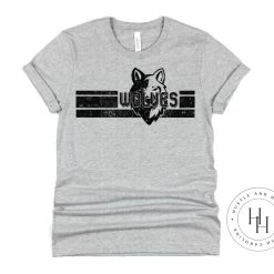 Hustle & Heart NC Wolves Screenprint Transfer