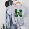 Hustle & Heart NC Wonders Green Glitter Varsity Doodle School Doodle Designs