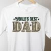 Hustle And Heart NC World's Best Dad Graphic Tee