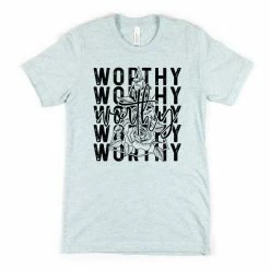Hustle And Heart NC Worthy Graphic Tee